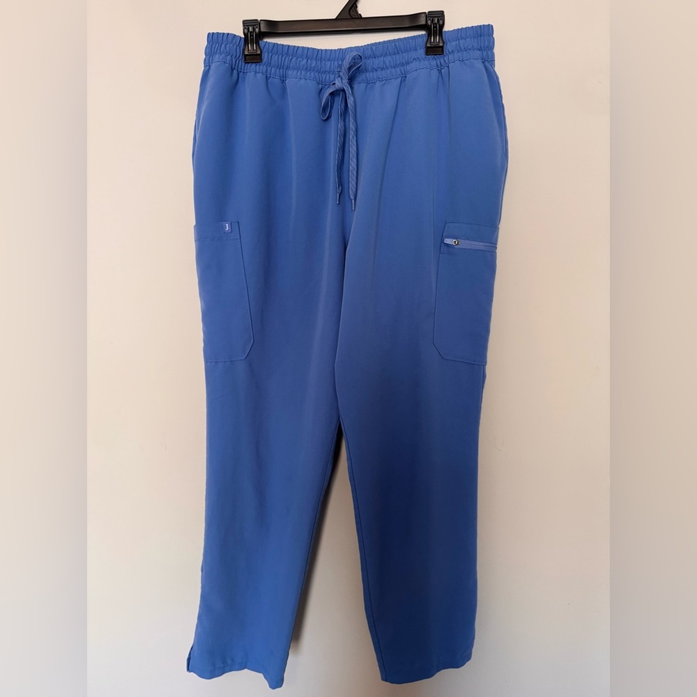 JAANUU Ceil Blue Women’s Drawstring Scrub Pants